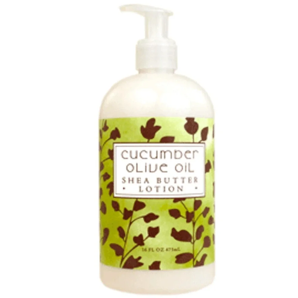 Greenwich Bay Cucumber Olive Oil Shea Butter Hand and Body‎ Lotion 16oz Pump